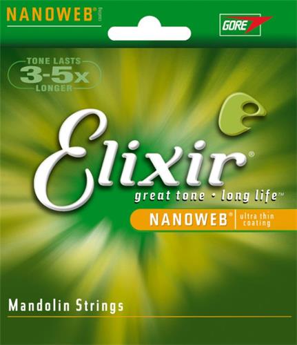 Cuerdas para mandolina 11500 PARA MANDOLINA 10-34  LIGHT (.01 ELIXIR
