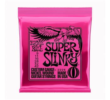 Encordados	original slinky nickel wound 9-42 P02223 ERNIE BALL