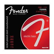 Encordado p/bajo elect. 7250-5l nickel plated steel .040-.11 073-7250-453 FENDER