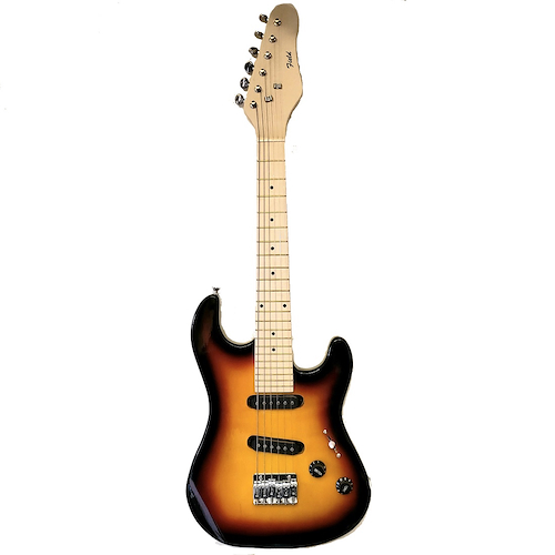 Guitarra eléctrica Stratocaster de NIÑO escala 34 
- 3 mi YKST-2034 BK ó TS FIELD