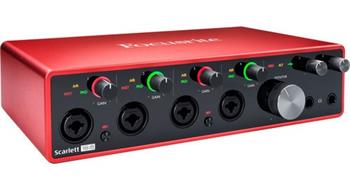 Interfaz de 8 -in / 8 de salida se extiende el rango de 2.0 Scarlett 8i8 FOCUSRITE