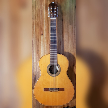 Guitarras de estudio - tapa de pino abeto con mosaicos. aros 65 usada FONSECA