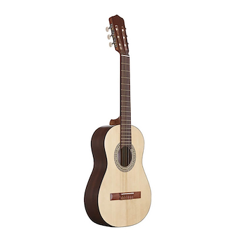 Guitarras para niños - tapa de pino abeto. aros y fondo de n 10 FONSECA