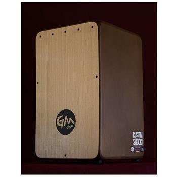 Cajon flamenco custom shock - lustrado o negro Flamenco Custom Shock GM