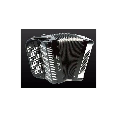 72 bajos cromatica - 62 botones en 3r JH5072RD ACORDEON GOLDEN