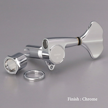 Clavija bajo 3+3 cromado G-3024 C  GB707 GOTOH