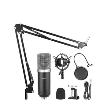 KIT MICROFONO CONDENSER BLACK CM800KITBK HUGEL