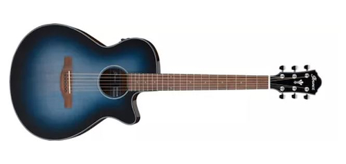 Guit.Acust. Tama¤o AEG-Cutaway Indigo Blue Burts AEG50IBH IBANEZ