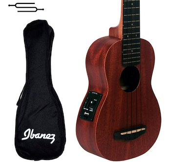 Ukelele Electrico C/Funda UKS10E IBANEZ