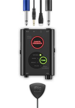 Micrófonos guitarras acústicas iRig Acoustic Stage ios Android macos pc IK MULTIMEDIA