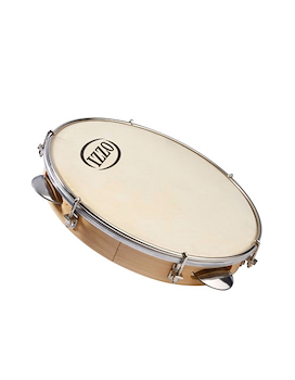 Pandeiro 10" Madera Light Parche Cuero 4978 Pandeiro 10" Madera Light Parche Cuero IZZO