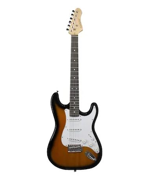 Guitarra electrica-tipo STR- TobacoDiap, Rosewood-3 microfon EG-P152TS-KAN KANSAS