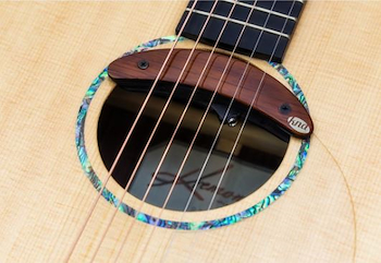 Microfono para Acustica HP1 boca, bobina doble, (1/8 a 1/4