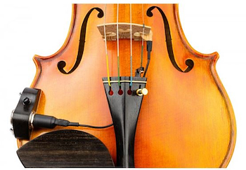 Microfono para Violin y Viola VV3V piezo, control de volumen KNA15 KNA