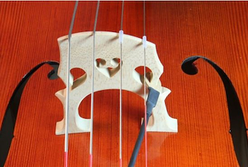 Microfono para Cello VC1 piezo, jack 1/4.