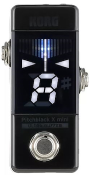 Afinador CROMATICO de PEDAL mini ultra buffer (IVA: 10,50)	B PITHCBLACK PB-X-MINI KORG