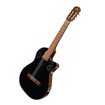 GUITARRA SIN BOCA CON CORTE Y ECUALIZADOR FISHMAN INK-400 TA 300KINKN LA ALPUJARRA