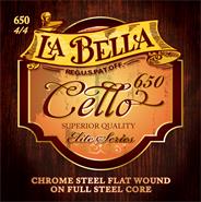 Encordado de cello full core flat wound. 650 LA BELLA