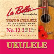 Encordado ukelele tenor 12 LA BELLA