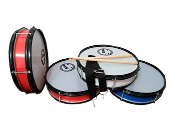 Redoblante 14 3 metal Palillos Custom 5B correa de 2 ganch Redoblante combo con correa y palillo LA MAYOR PERCUSION