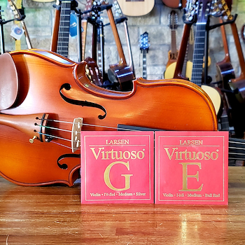 E acero/carbon, bolita violin virtuoso SV226112 LARSEN