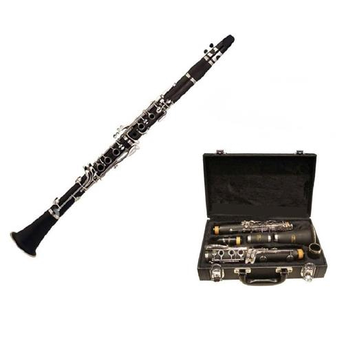 Clarinete LCCL 612C LCCL-612C DELUXE PLATA CON ESTUCHE LINCOLN