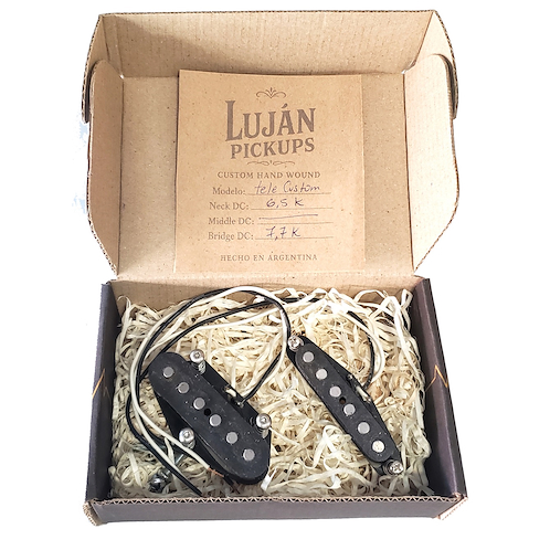 MICROFONOS PARA GUITARRA ELECTRICA Tele set x2 LUJAN PICKUPS