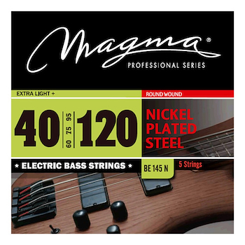 Set Strings  Bajo-Elec Nickel P/Steel 040 El+ BE140N MAGMA