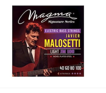Set Strings  Bajo-Elect Javier Malosetti 4C.encordado JM100 MAGMA