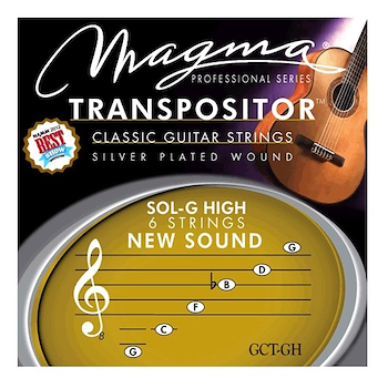SET Strings MAGMA TRANSPOSITOR GUIT-CLAS SOL-G H GCT-GH MAGMA