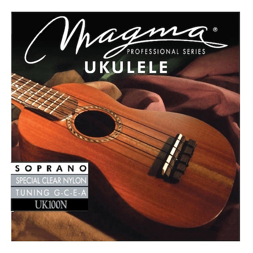 Cuerda para Ukelele de nylon transparente / Nylon Negro / UK100N MAGMA