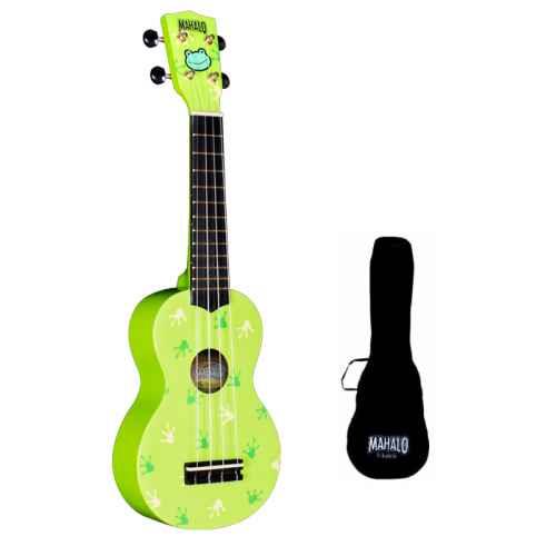 Ukelele soprano, rana c/funda, cpo: sengon, diap:mahogany,c UART-FR MAHALO