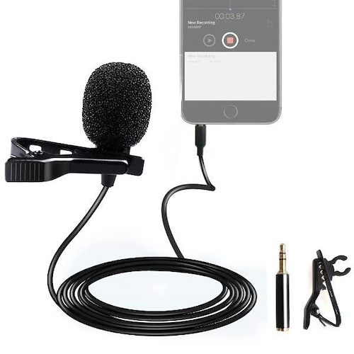 Micrófono   Lavalier   Condenser Electret Omnidireccional AU-402L MAONO