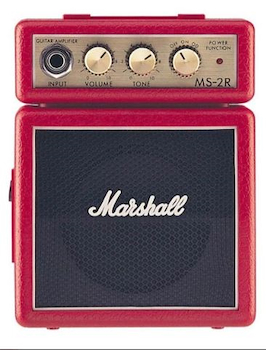 1 Watt - Input: Conector De Entrada Para La Guitarra - Volum Ms-2R MARSHALL
