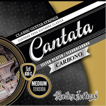SET STRINGS MEDIUM TENSION CANTATA CARBONO GUIT-CLAS 010630C MEDINA ARTIGAS