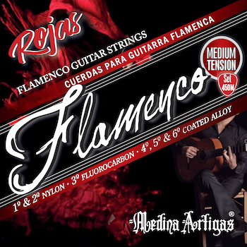 SET STRINGS - MEDIUM TENSION FLAMENCO GUIT-CLAS. 010450M MEDINA ARTIGAS