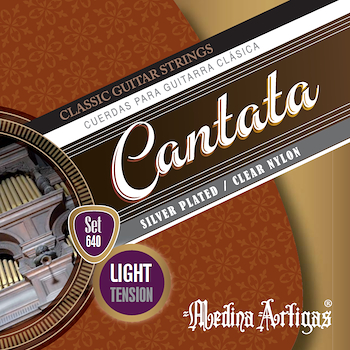 Encordado para Guitarra Clasica CANTATA light tension 010640 MEDINA ARTIGAS