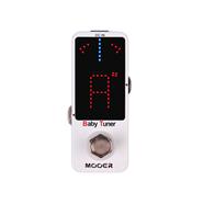 Micro pedal afinador de precisión p/guit/bajo c/gran visibil BABY TUNER MOOER