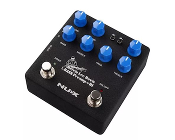 Pedal de efecto VERDUGO SERIES NBP-5 MELVIN LEE DAVIS PREAM BAJO- CAJA DIRECTA NUX