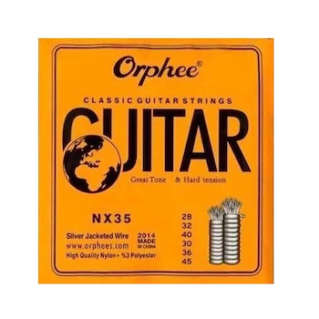 NX Classic Guitar Strings NX35/2845 High Tension ORPHEE STRINGS