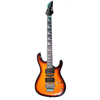 GUITARRA ELECTRICA TIPO IBANEZ CON FUNDA IB100NH PARQUER