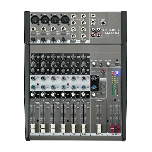 AM1204 MIXER PHONIC AS AM1204 PHONIC