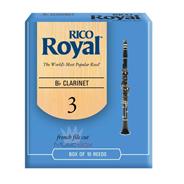 Cañas r.royal para clarinete, n° 3 x 1 (mc x 10) RCB1030 RICO