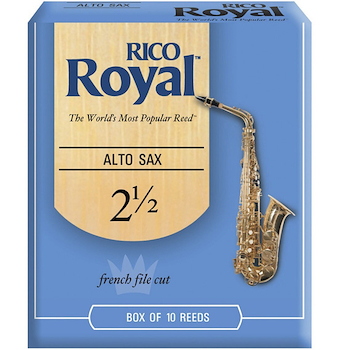 Cañas R.Royal Para Saxo Alto N° 2 1/2 X 1 RJB1025 RICO