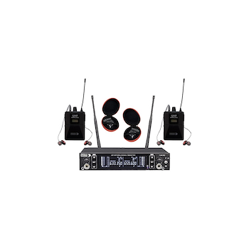 Sistema  Monitoreo Intraural | Doble | Profesional | UHF Fre FUM-002 ROSS PA