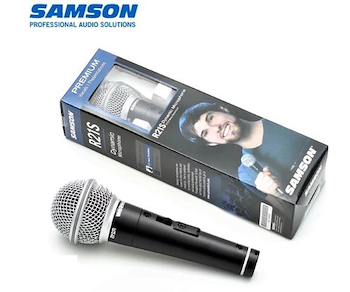 Microfono | Dinamico | c/switch | c/cable XLR-Plug PREMIUM-R21S SAMSON