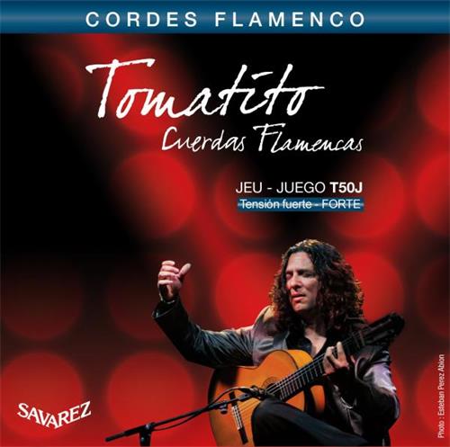Encordado para guitarra flamenca T50 J TOMATITO TENSION ALTA SAVAREZ