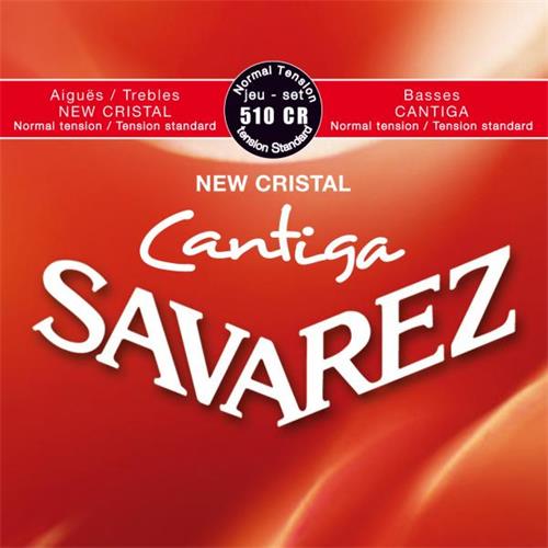 Encordado guitarra clasica 510 CR NORMAL NEW CRISTAL-CANTIGA SAVAREZ