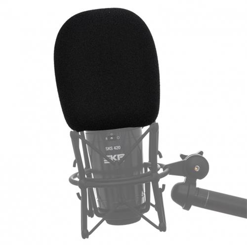 Filtro anti pop-rompeviento p/ microfono - par WM-2 SKP