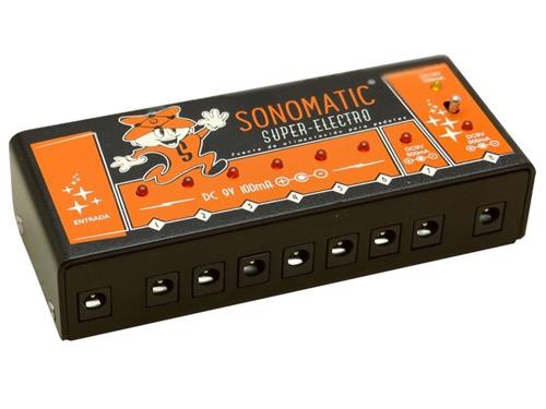 SONOBOX-Super-electro Fte p/pedales C/ cables(9)fuente,sonom SUPER-ELECTRO Fuente P/Pedales Incluye Cables(9)fu SONOMATIC